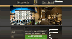 Desktop Screenshot of eurohotelmilano.it